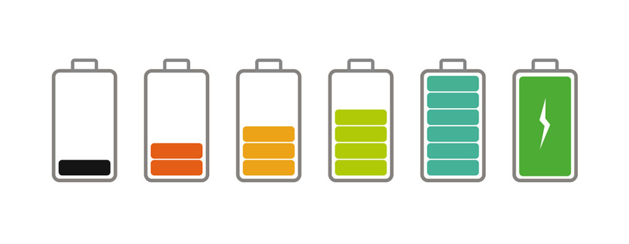 battery low to full charge