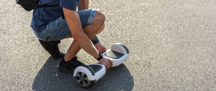 If your hoverboard shakes when you get off it