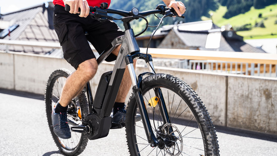 pedaling on electric bikes