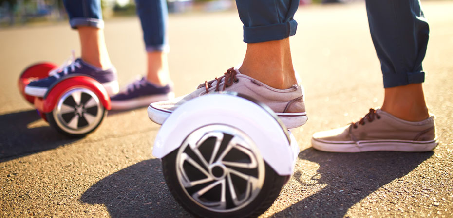 Why are hoverboards so hard to get on and off