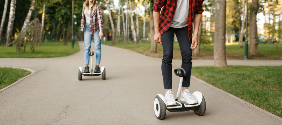 Self-balancing hoverboard - segway