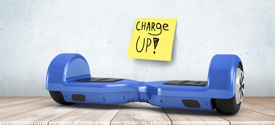hoverboard battery needs to charge